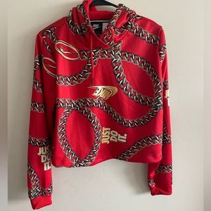Never worn Nike cropped hoodie